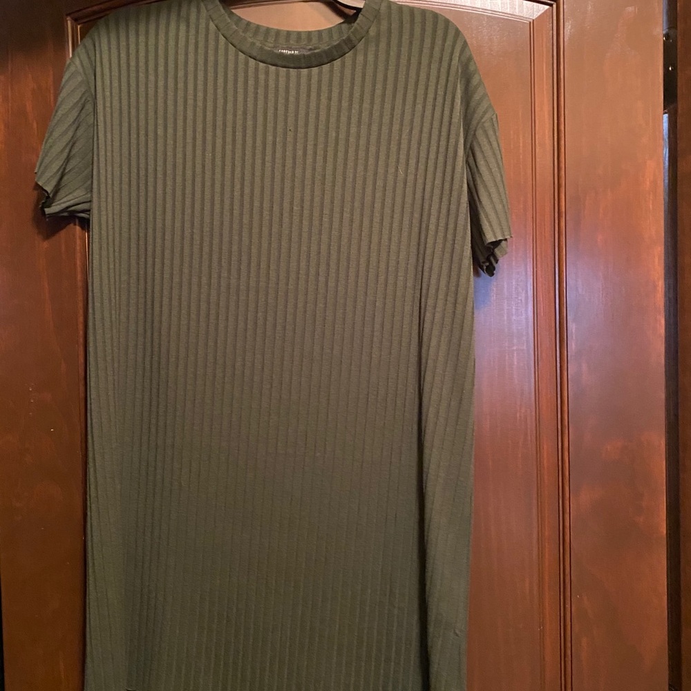 Forever 21 Olive Green Dress